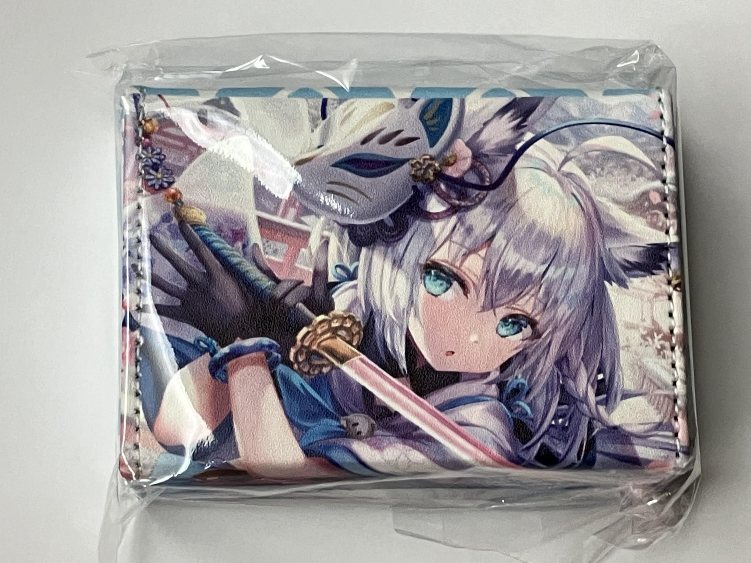 ミッドナイトブルー　ホロライブ　白上フブキ　合皮製デッキケース Amazon.co.jp: ミッドナイトブルー合皮製ダメカンケース 白上フブキ